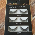 Hot Sale Synthetic Hair Material False Eyelashes Mfe2004